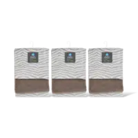 AH Keuken- en theedoek taupe set van 2 3-pk