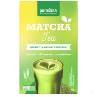 Purasana Matcha tea oploskoffie