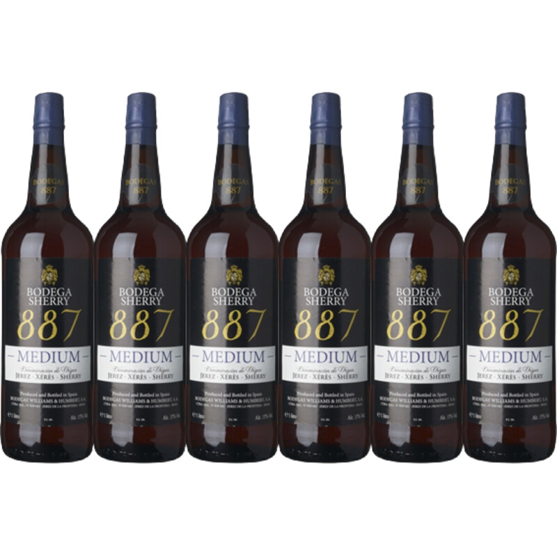 Een afbeelding van Jerez Sherry 887 medium 6-pack