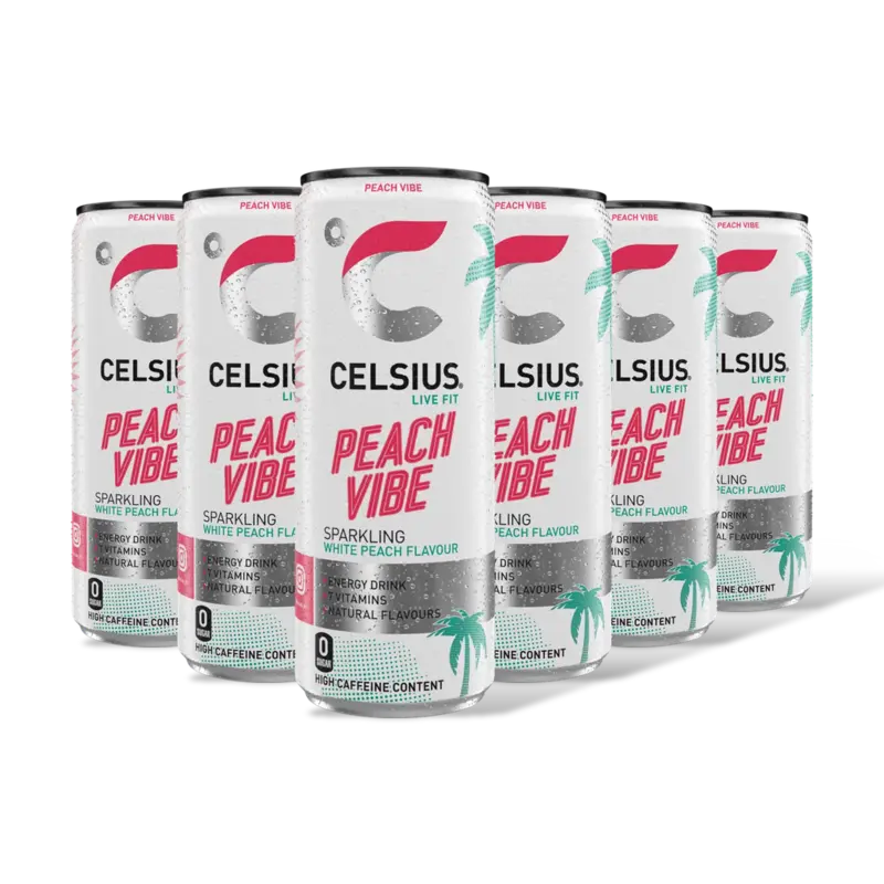 Sparkling peach vibe 6-pack