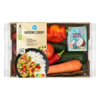 AH Groene curry verspakket