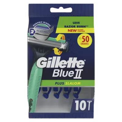 pdp-image-Gillette BlueII plus slalom wegwerpmesjes