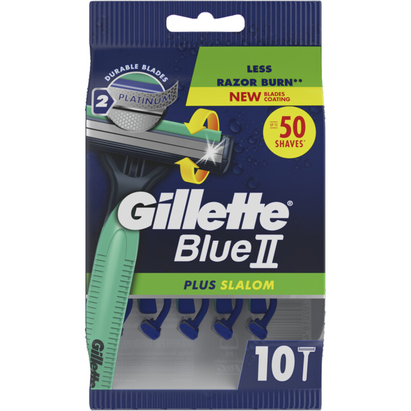 Een afbeelding van Gillette BlueII plus slalom wegwerpmesjes