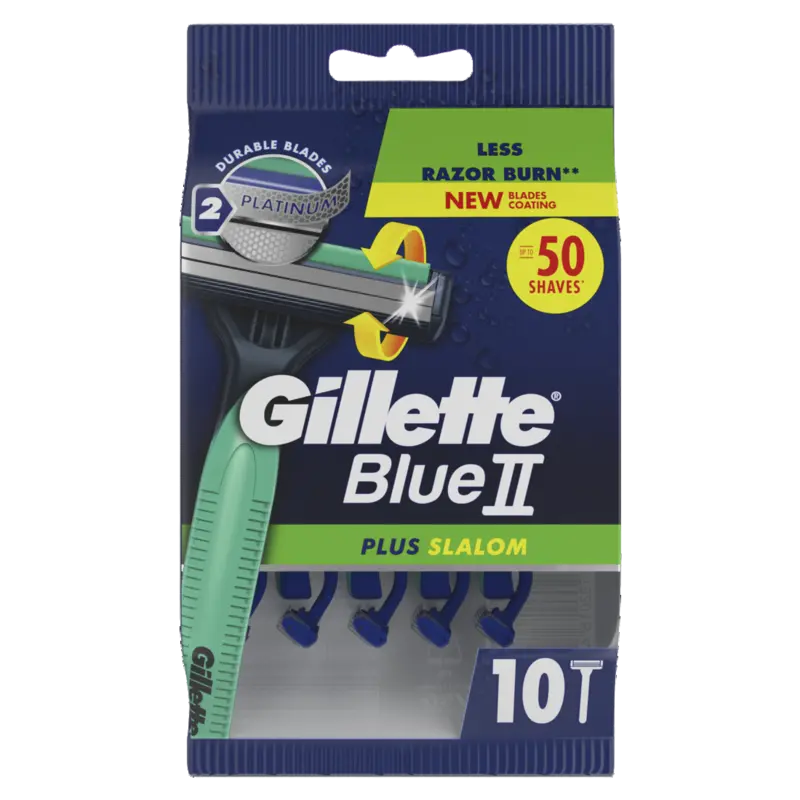 Gillette BlueII plus slalom wegwerpmesjes