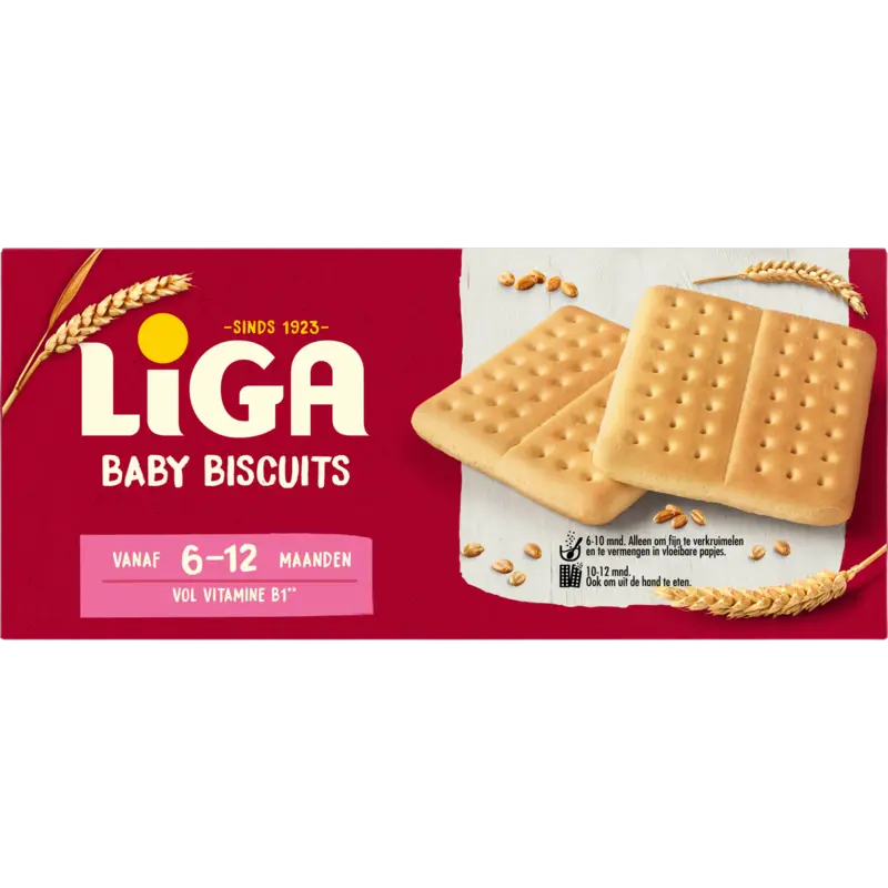 Baby Biscuits vanaf 6-12 maanden