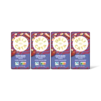 Delicata Reep date bark pure chocolade 4-pack