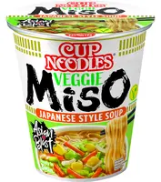 Nissin Cup noodles veggie miso Japanse style