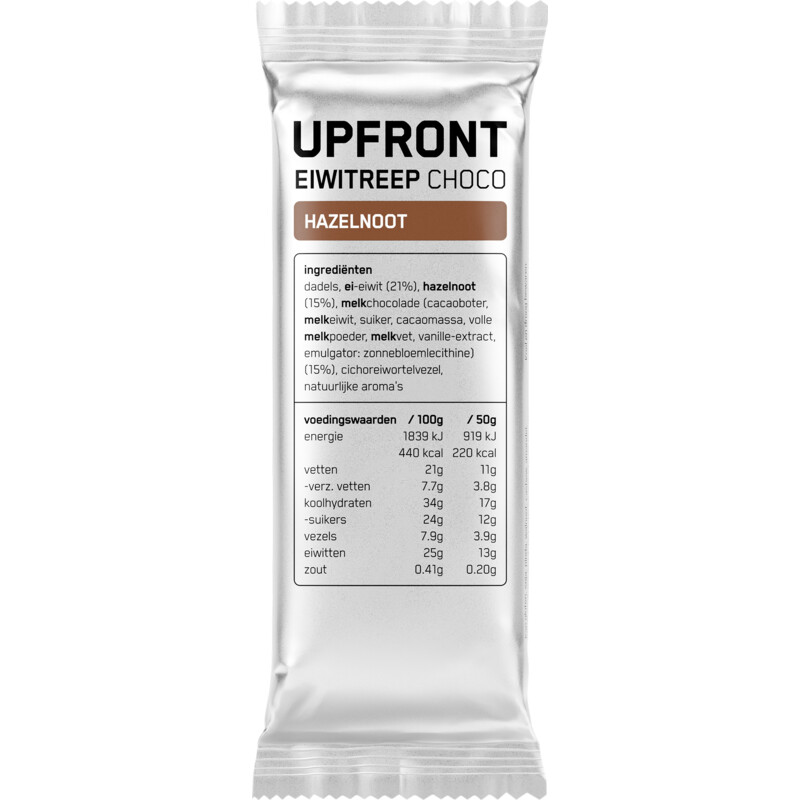 Upfront Eiwitreep choco hazelnoot