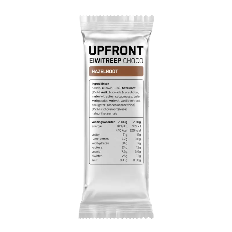 Upfront Eiwitreep choco hazelnoot