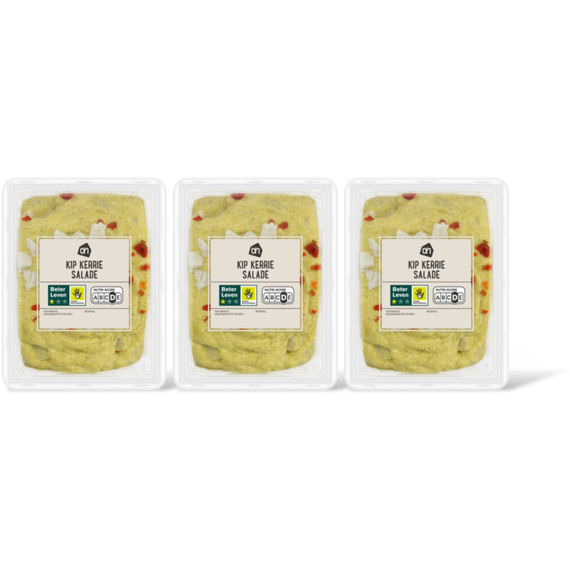 AH Kipkerrie salade 3-pack