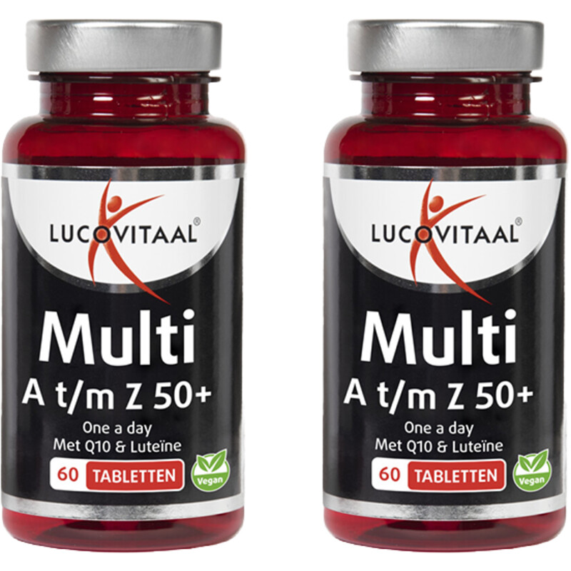 Een afbeelding van Lucovitaal Multi a t/m z 2-pack