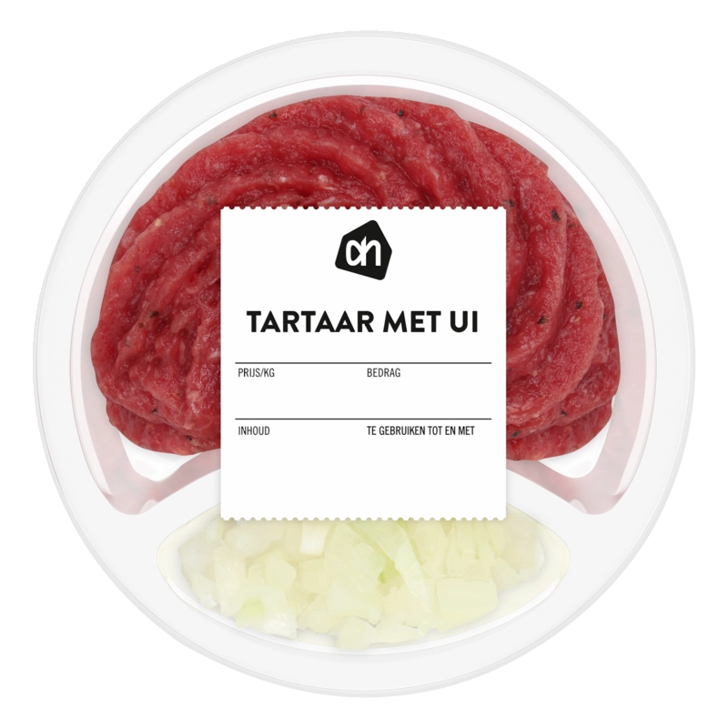 Tartaar met uitjes
