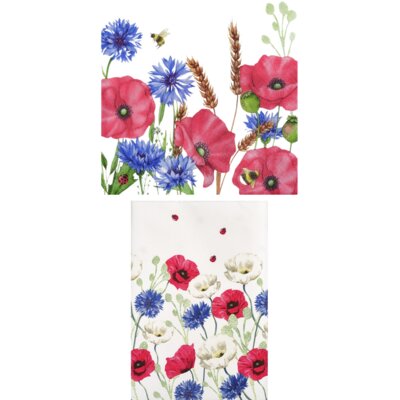 pdp-image-AH Klaproos servet en tafellaken pakket