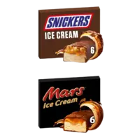 Snickers & Mars Ijsrepen pakket
