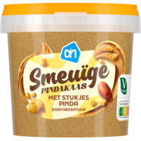 AH Smeuïge pindakaas met stukjes pinda