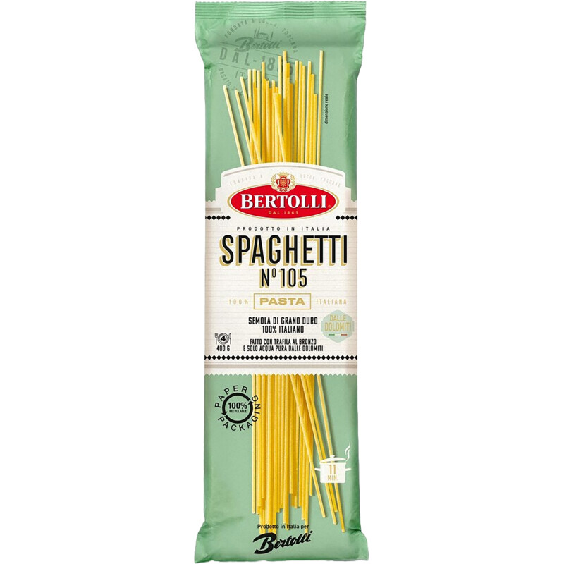 Een afbeelding van Bertolli Spaghetti no105