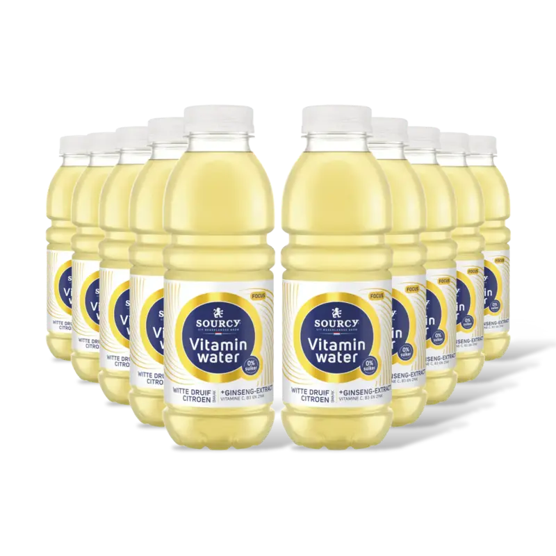 Vitaminwater witte druif citroen 10-pack