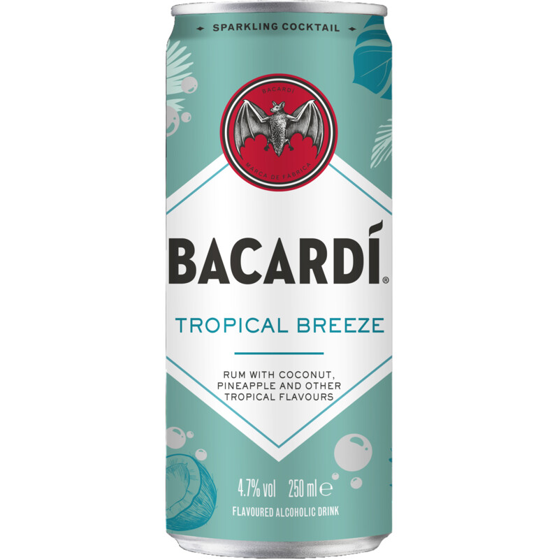 Bacardi Tropical breeze