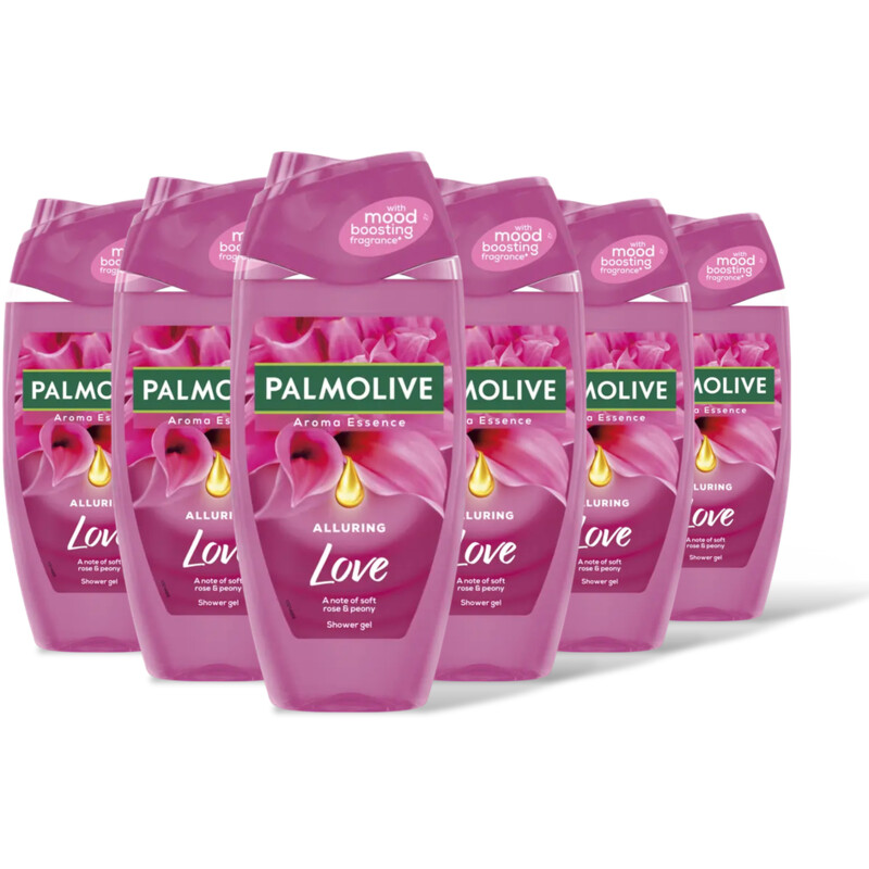 Palmolive Aroma ess alluring love douchegel 6-pack