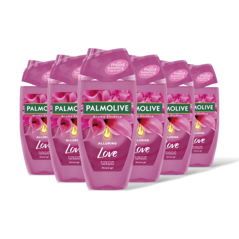 Palmolive Aroma ess alluring love douchegel 6-pack