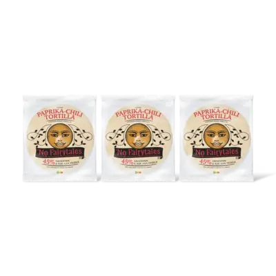 pdp-image-No Fairytales Paprika & chili tortilla wraps 3-pack