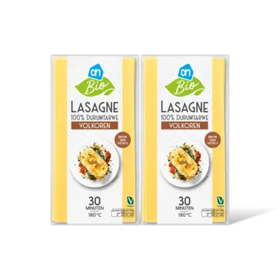 pdp-image-AH Biologisch Lasagne volkoren 2-pack