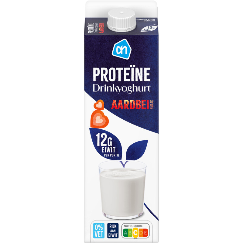 AH Proteïne drinkyoghurt aardbeismaak