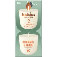 Bolsius Navulling clean light bergamot