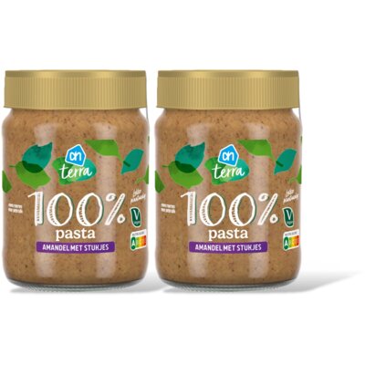 pdp-image-AH Terra Plantaardig 100% pasta amandel 2-pack