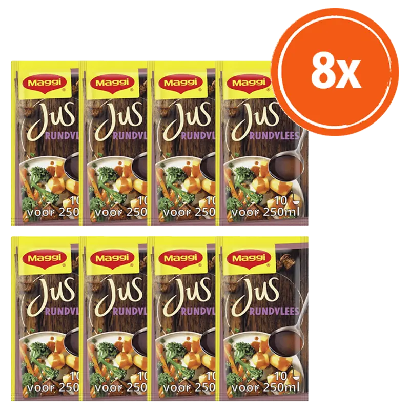 Maggi Jus rundvlees 8-pack