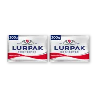 Lurpak Roomboter ongezouten 2-pack