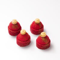 Een afbeelding van AH Excellent Kerstbal slofjes met rood fruit