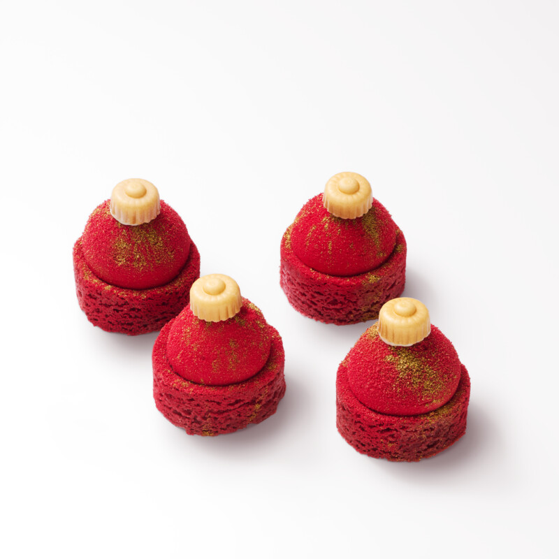 Een afbeelding van AH Excellent Kerstbal slofjes met rood fruit
