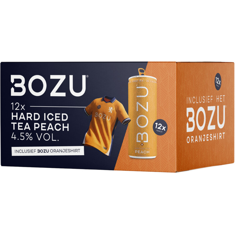Hard iced tea peach met shirt 12-pack