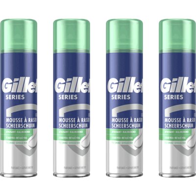 pdp-image-Gillette Series gevoelige huid scheerschuim 4-pck