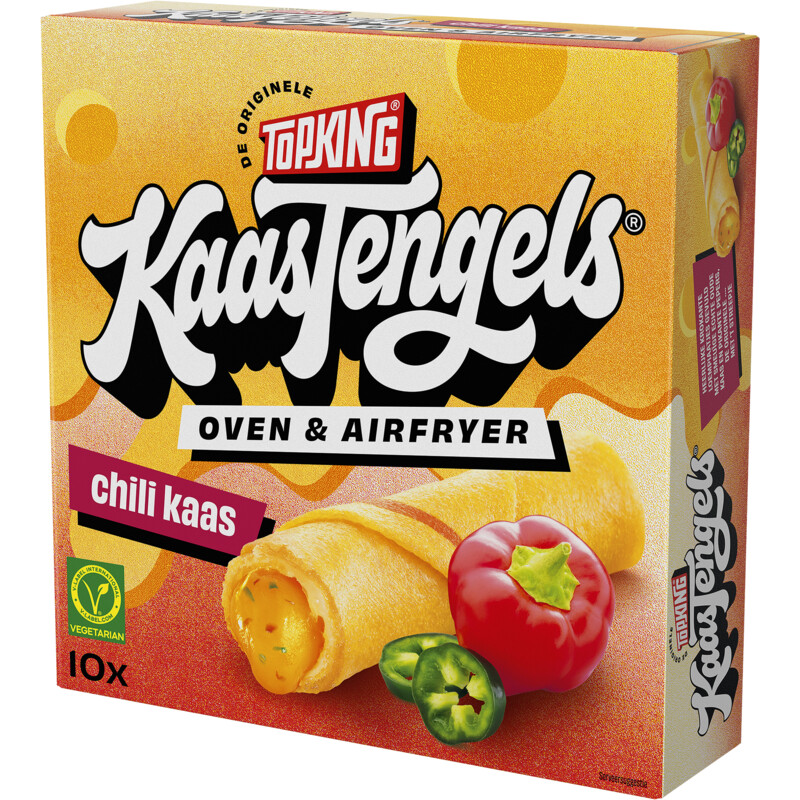 Een afbeelding van Topking KaasTengels oven & airfryer chili kaas