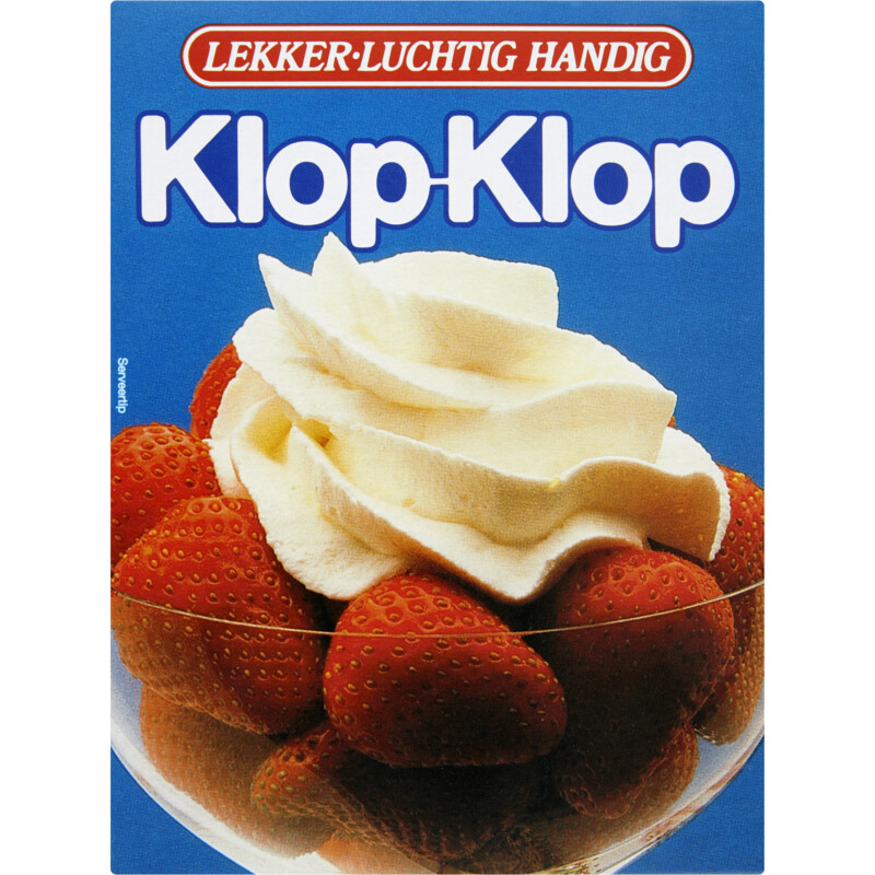 Een afbeelding van Klop klop