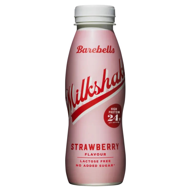 Milkshake protein strawberry