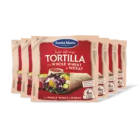 Santa Maria Tortilla wraps volkoren 6x large 6-pack