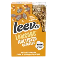 Leev Lowcarb crackers meerzaden
