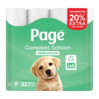 pdp-image-Page Compleet schoon gerecycled toiletpapier