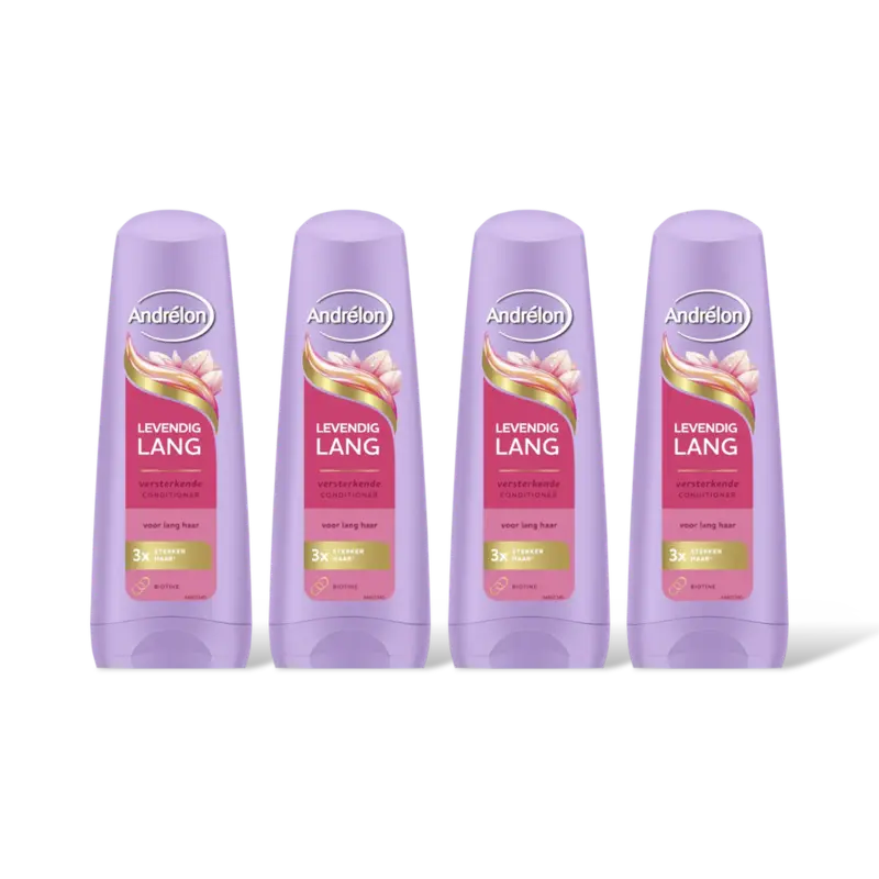 Andrélon Levendig lang conditioner 4-pack