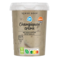 AH Verse soep champignon crème
