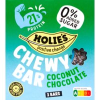 Een afbeelding van Holie's Chewy bar coconut chocolate