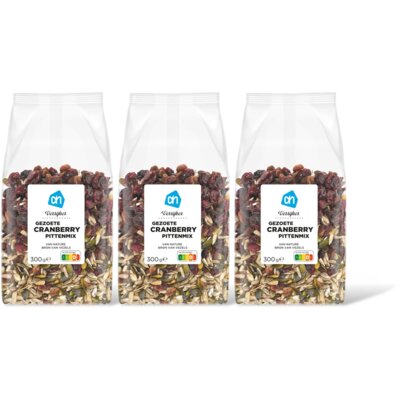 pdp-image-AH Verrijker gezoet cranberry pittenmix 3pk