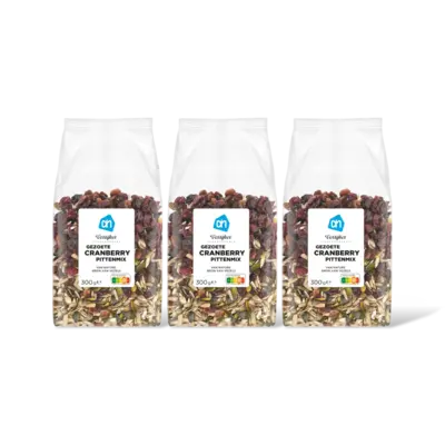 pdp-image-AH Verrijker gezoet cranberry pittenmix 3pk