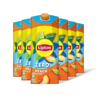 Lipton Ice tea peach zero sugar 6-pack