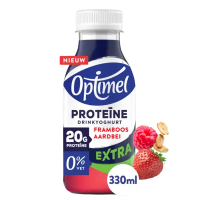 pdp-image-Optimel Proteine extra framboos aardbei