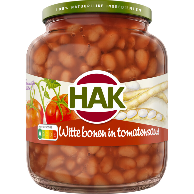 Een afbeelding van Hak Witte bonen in tomatensaus