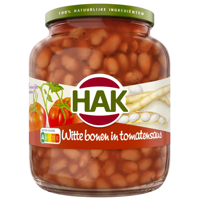 Hak Witte bonen in tomatensaus